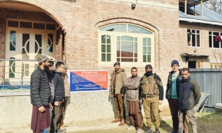 Police Seizes Illegal Properties Worth Rs.60 Lacs from Notorious Drug Peddlers in Baramulla
