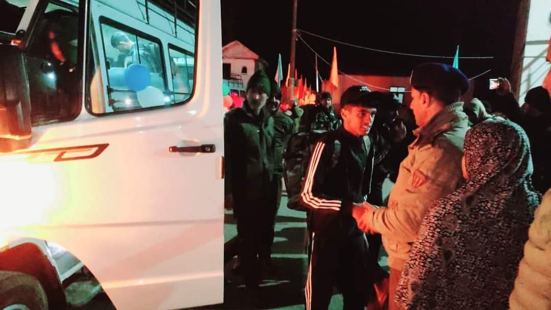 Police organises reception for 1st batch of Bharat Darshan Tour-2024 at DPL Ganderbal