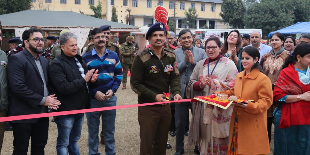 DGP inaugurates day long free medical camp organized by Police hospital Jammu in collaboration with American Oncology Institute at DPL Jammu; flags off 03 ambulances