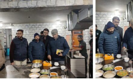 Food Safety Department Conducts inspections in Ganderbal Town to uphold hygiene, quality Standards