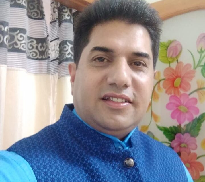 BJP Media Incharge Ganderbal greets people on Shab-e-Meraj