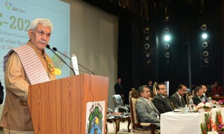 LG Addresses Inaugural Session of 6th J&K Agricultural Science Congress at SKUAST Jammu