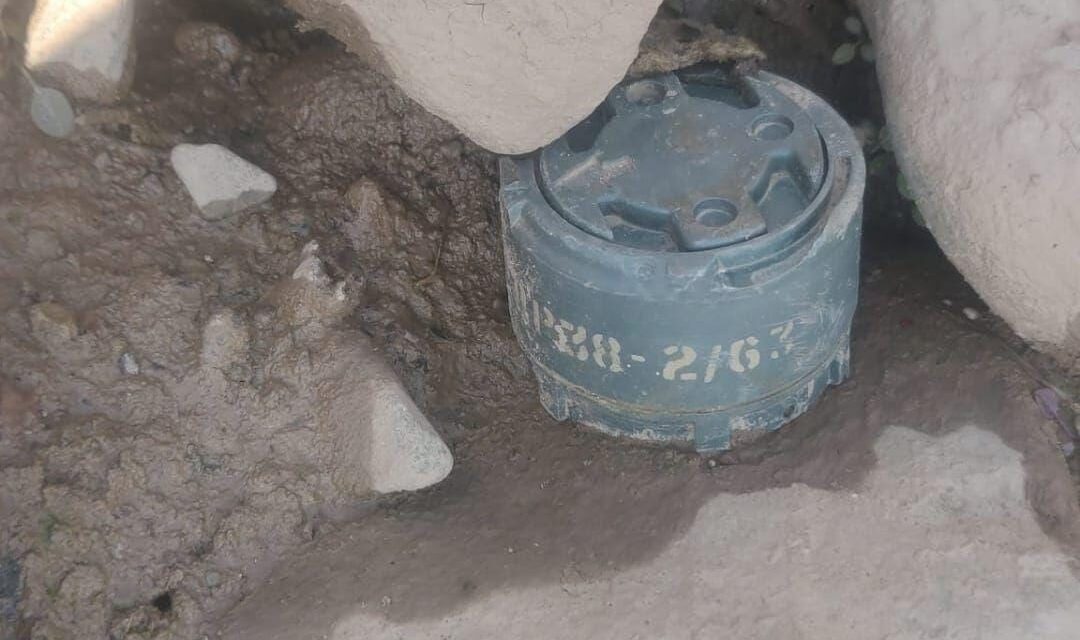 Land mine containing two batteries defused in Rajouri