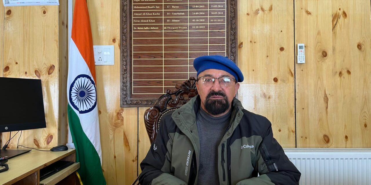 CEC Dr Jaffer expresses gratitude to concerned stakeholders on resumption of vehicular movement on Zojila Pass