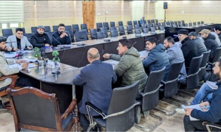 DC Ganderbal chairs Coordination Meeting