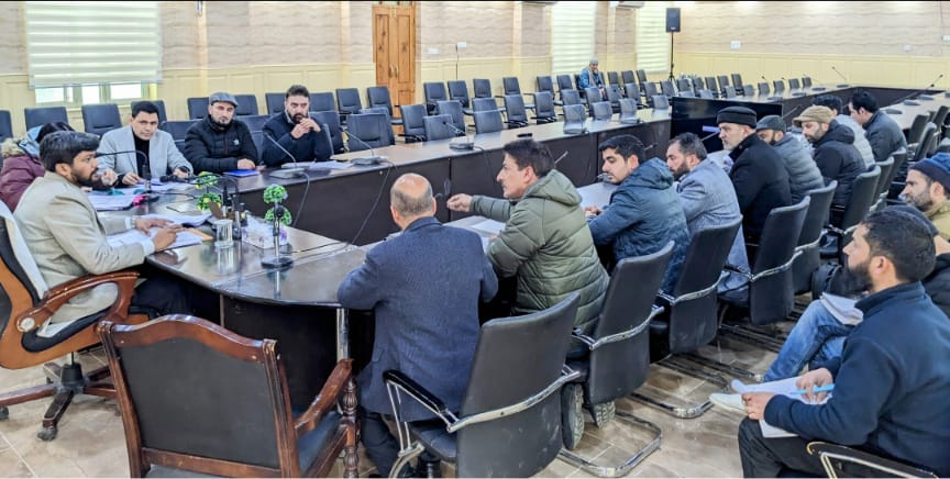 DC Ganderbal chairs Coordination Meeting