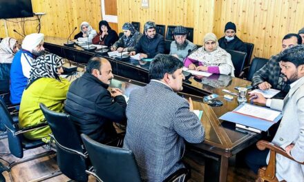 DC Ganderbal reviews utilization of funds under SNP, ICDS services