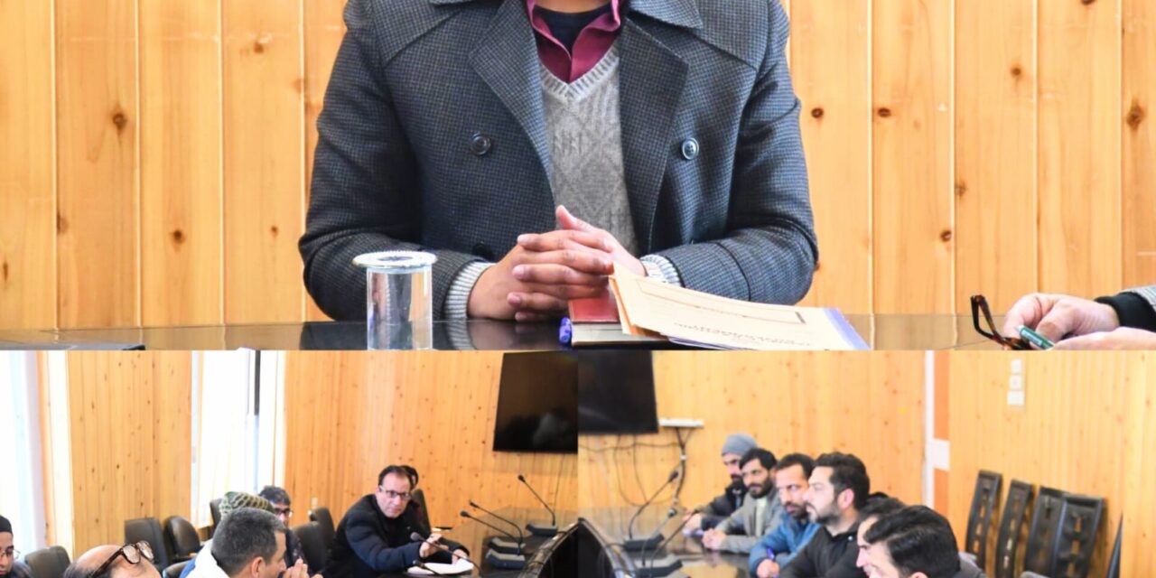 DC Ganderbal reviews Restoration, Preservation and Maintenance of Heritage Sites in District
