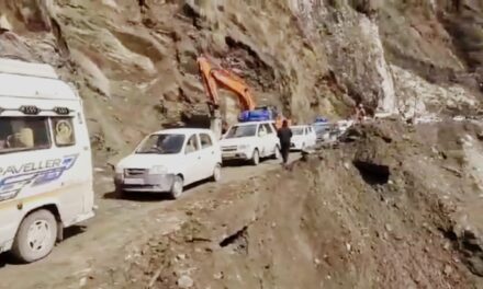 Jammu-Srinagar national highway partially opened for traffic; stranded vehicles being cleared