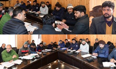 DC Ganderbal reviews modalities for delimitation of Municipal Wards