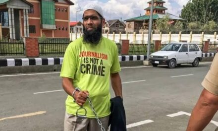 Kashmiri journalist Asif Sultan arrested two days after being released from five-year detention