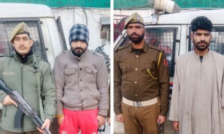 Police booked 02 notorious drug smugglers under PIT NDPS Act in Baramulla