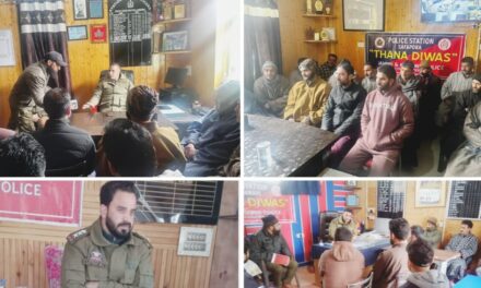 Police observes “Thana Diwas” in Ganderbal & Handwara