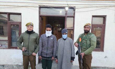 Police arrests 2 drug peddlers in Baramulla; Psychotropic substance recovered