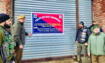 Police attaches property of notorious drug peddler in Handwara