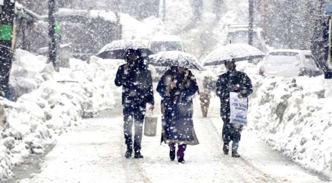 Rain, snow forecast in J&K during next 48 hours