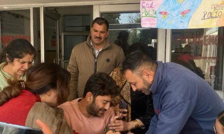 Police Hospital Jammu Organises pulse polio immunization camp in hospital premises