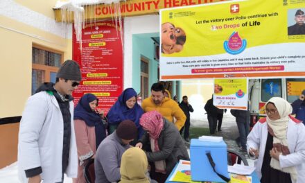 Pulse Polio Immunisation program successfully conducted at Sankoo Sub Division;Over 3550 children get polio drops