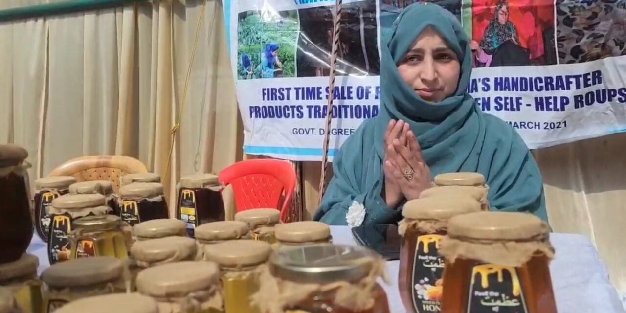 Pulwama’s Shugufta Akhter empowers women through beekeeping