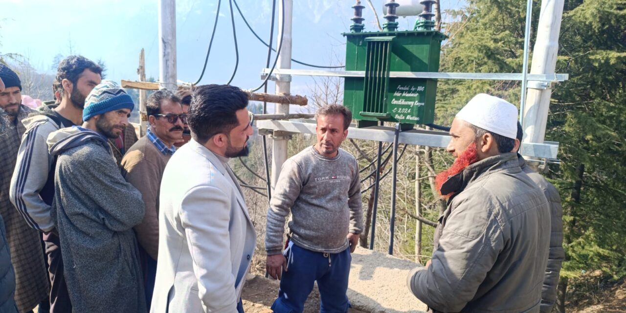 DDC Kangan-C inaugurates 63KV transformer at Bela Wussan