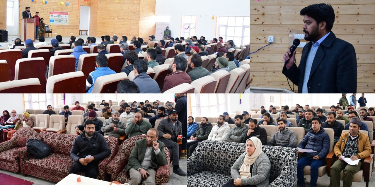 Workshop empowers BLOs to Strengthen Electoral Process in Ganderbal Assembly Constituency