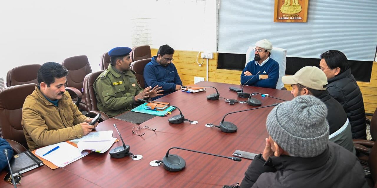 CEC discusses land allotment to IRP 25th BN at Sharjha Akchamal