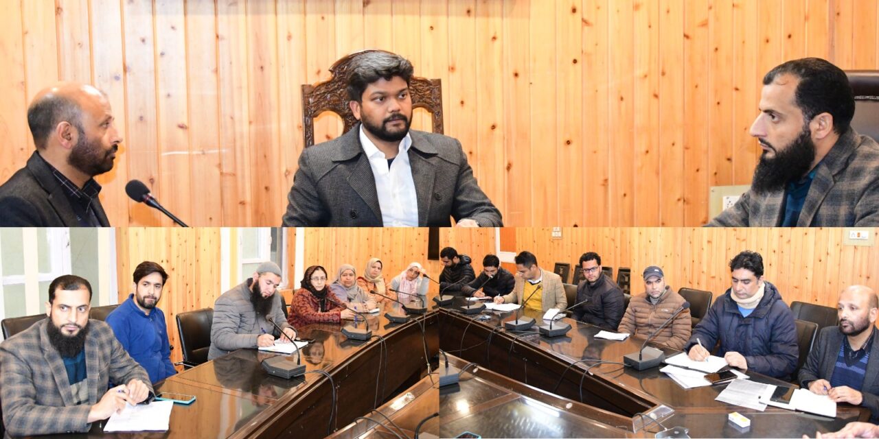 DC leads preparations for mega plantation drive at Ganderbal