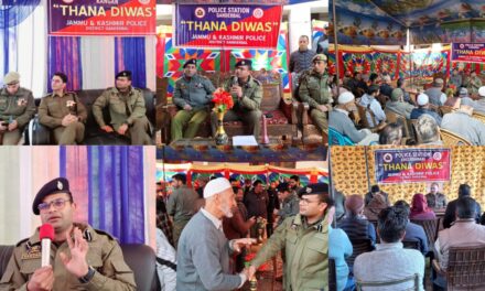 Ganderbal Police observed “Thana Diwas” at Ganderbal and Kangan