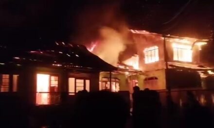 3 Residential Houses Gutted in Overnight Fire Mishap in Baramulla