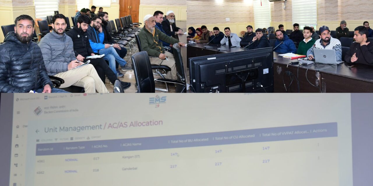 Lok Sabha Elections 2024: First Phase of EVM randomization successfully conducted at Ganderbal