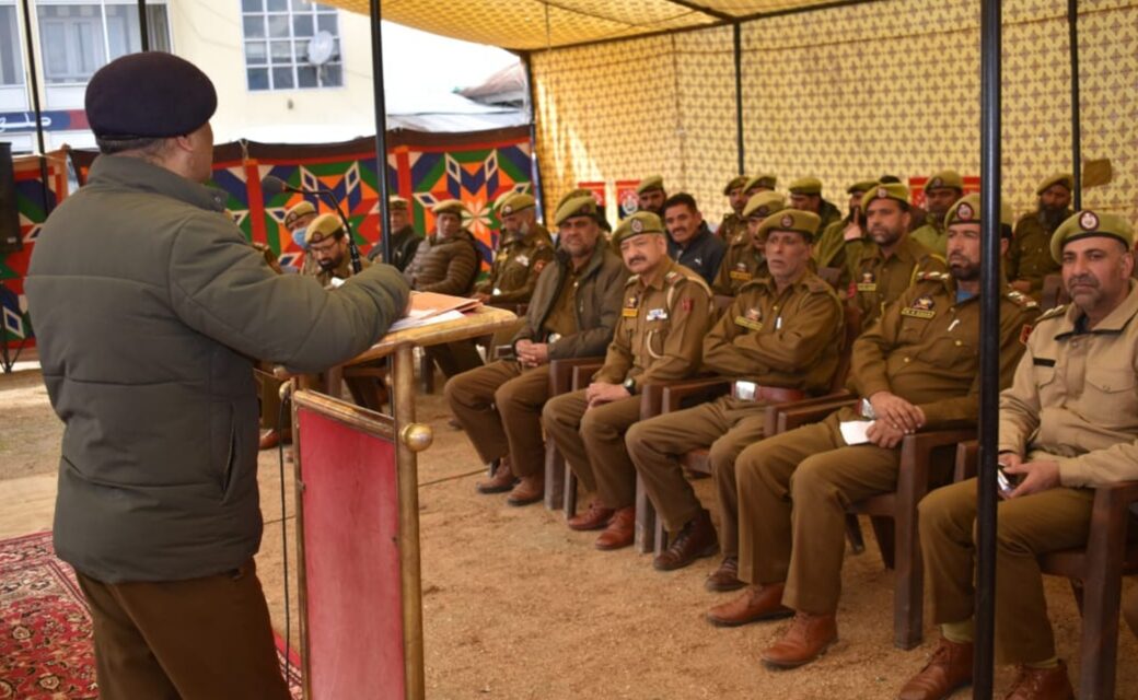 Lok Sabha Elections 2024:Police conducts training programme for Sector Police Officers in Sopore