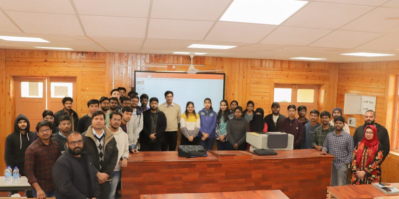NIT Srinagar hosts interactive session with IIT Delhi faculty member for Mechanical Engineering Students