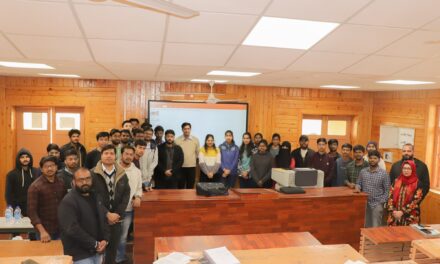 NIT Srinagar hosts interactive session with IIT Delhi faculty member for Mechanical Engineering Students