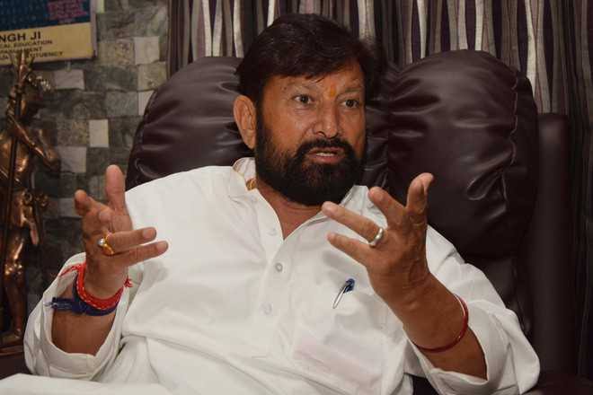 Choudharry Lal Singh to join Congress in New Delhi today;Likely to contest Lok Sabha polls from Udhampur seat