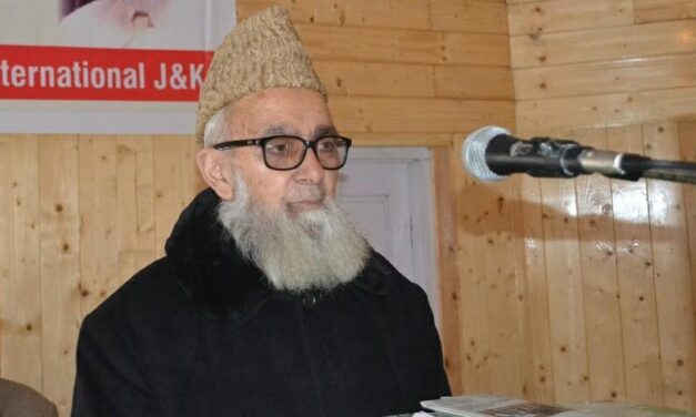 Prominent Islamic scholar and former cleric Jamia Qamar Shah Sahib Saloora Ganderbal, left for heavenly abode