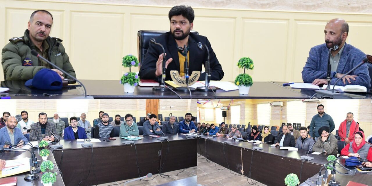 Arrangements for Eid-ul-Fitr & Navratra discussed at Ganderbal