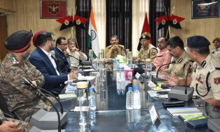 DGP J&K, GOC 16 Corps visit Poonch; Co-chaired joint security review meeting