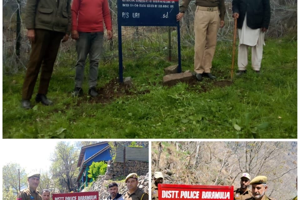 Police Attaches Properties Of 3 Proclaimed Offenders Worth Crores in Baramulla