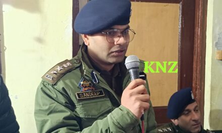 SSP Ganderbal Sandeep Gupta-IPS Greets People On Eid-ul-Fitr