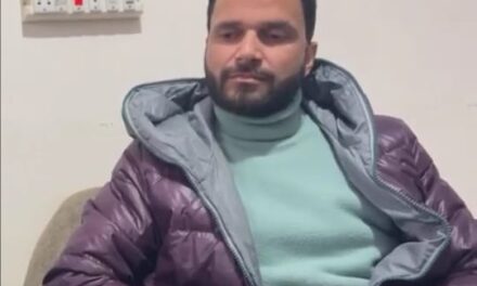 DMO Pulwama Er Mohammad Manzoor greets people on the eve of Eid-ul-Fitr