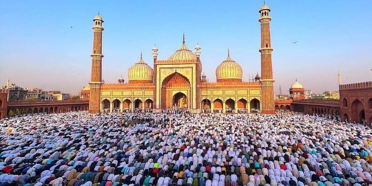 Mass gatherings at mosques for Eid-ul-Fitr ‘namaz’ mark festive celebrations nationwide