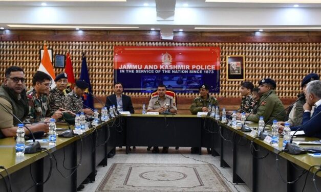 IGP Kashmir chairs security review meeting at PCR Kashmir
