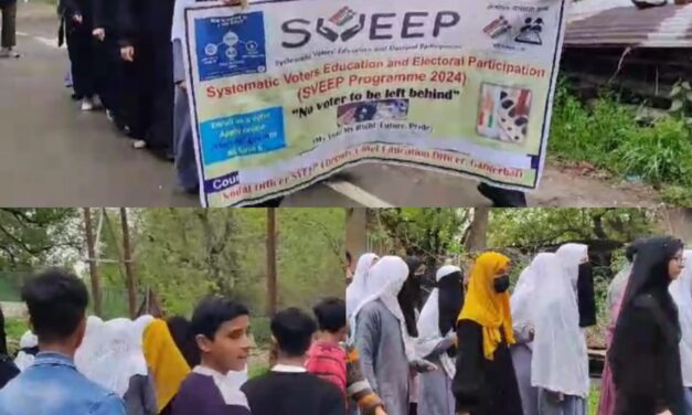 Awareness Programme on SVEEP Organized at BHSS Kurhama