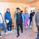 DC,DEO Kargil inspects model and critical polling stations around Kargil town