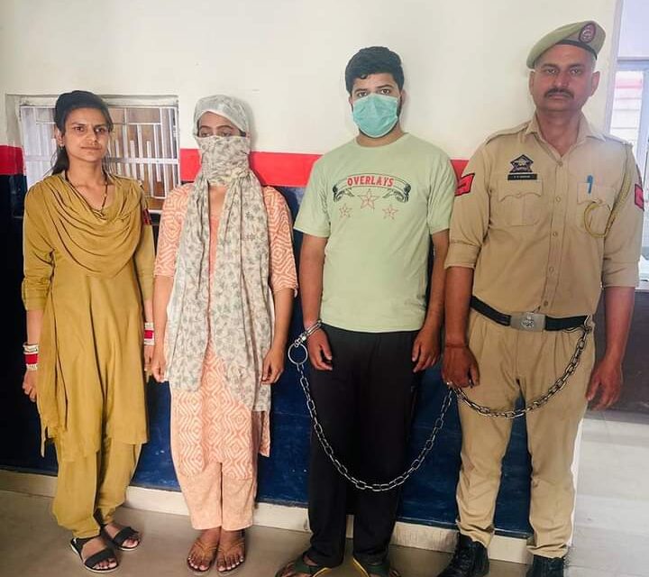 Woman, partner arrested for killing husband in Jammu