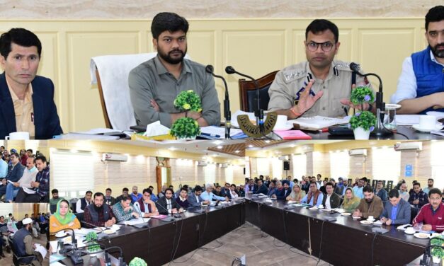 Lok Sabha Elections 2024:DEO Ganderbal discusses preparedness with Nodal Officers