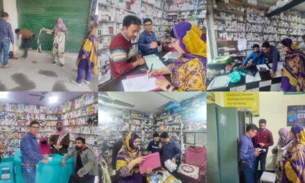 Drug Controller department Ganderbal and Bandipora suspended 4 medical shops.