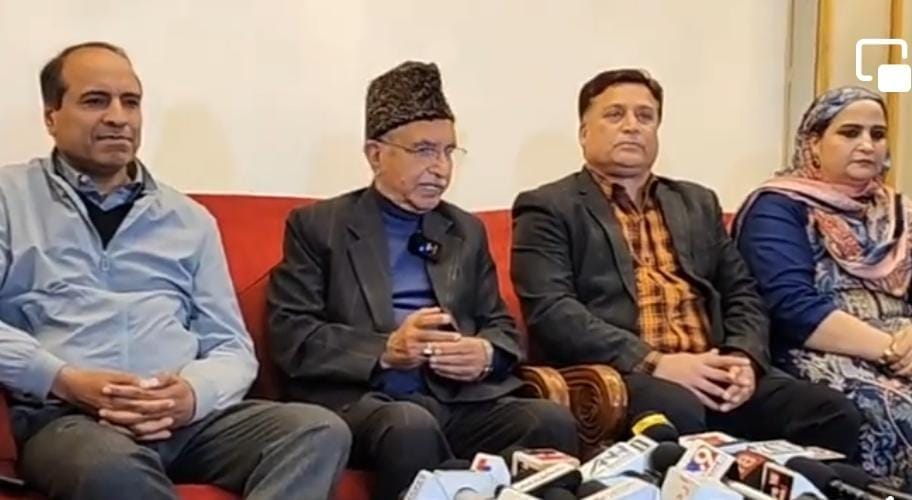 Ishfaq Jabbar’s party to support AP’s Ashraf Mir in Srinagar Lok Sabha seat