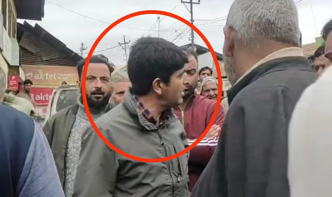 Outrage over Sopore Tehsildar’s aggressive behaviour towards people