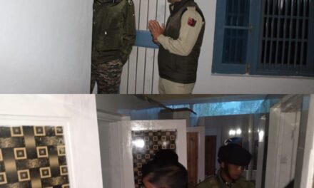 SSP Kulgam alongwith CAPF nodal officer visits various camping locations